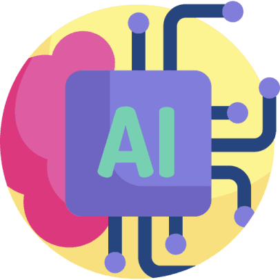 Customized AI Solutions Illustration
