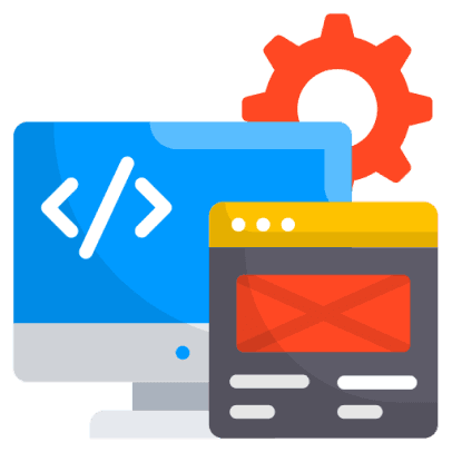 Web and Mobile Applications Illustration