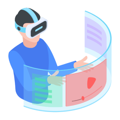 VR/AR Solutions Illustration