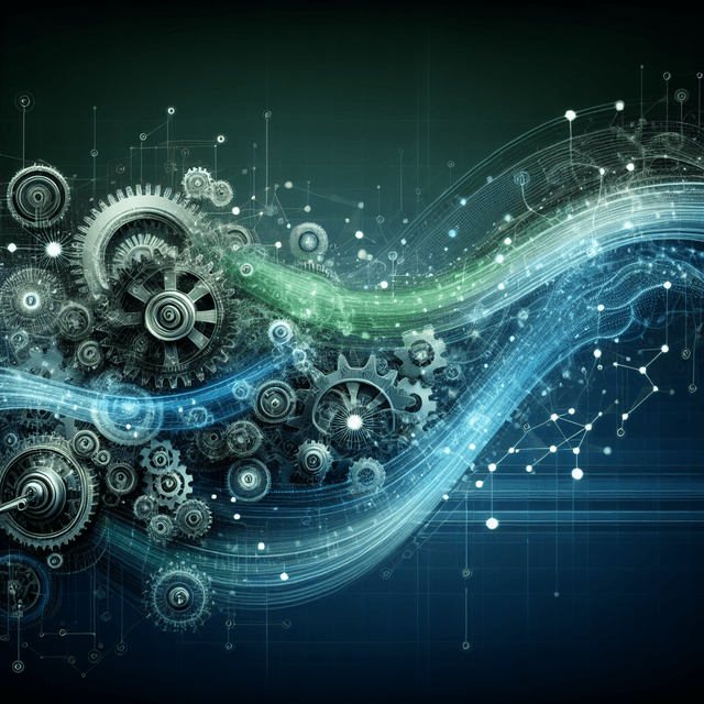 Digitalization and Automation Illustration